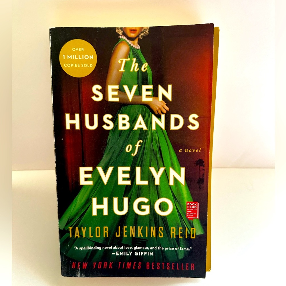The Seven Husbands of Evelyn Hugo by Taylor Jenkins Reid Novel Paperback Book